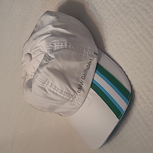 BMW | Accessories | Bmw Golfsport White Golf Cap Hat Adjustable ...